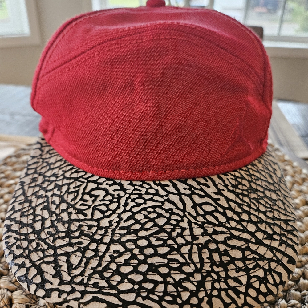 Vintage Air Jordan Red Jumpman Hat